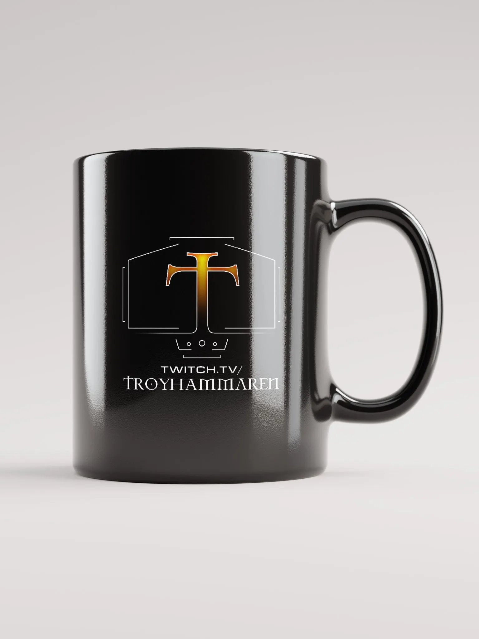 Black Mug: URL-Logo product image (2)