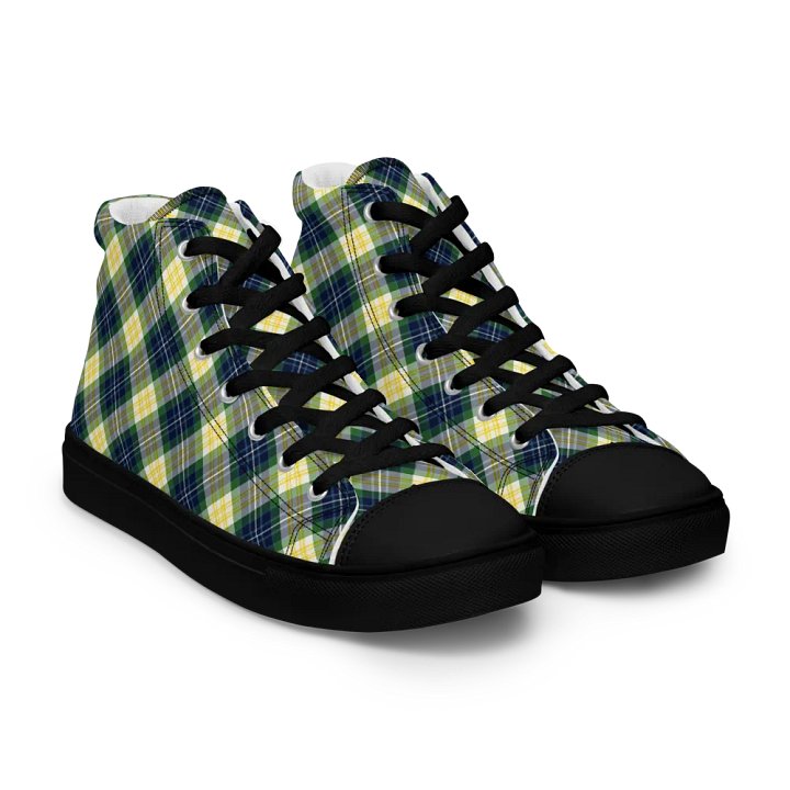 Fitzpatrick Tartan Men's High Top Shoes product image (1)
