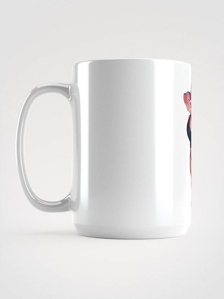 Blonde Curvy Girl Holding Mug product image (1)