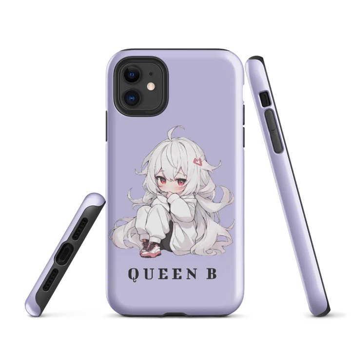 Queen B Chibi iPhone® Pastel Purple Tough Case product image (1)
