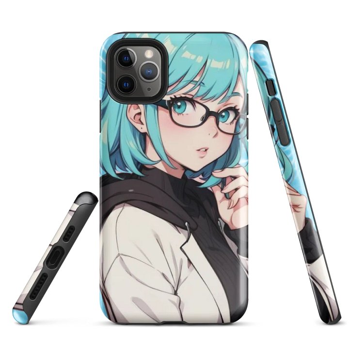 (AQUA WAIFU) K Case for iPhone product image (1)