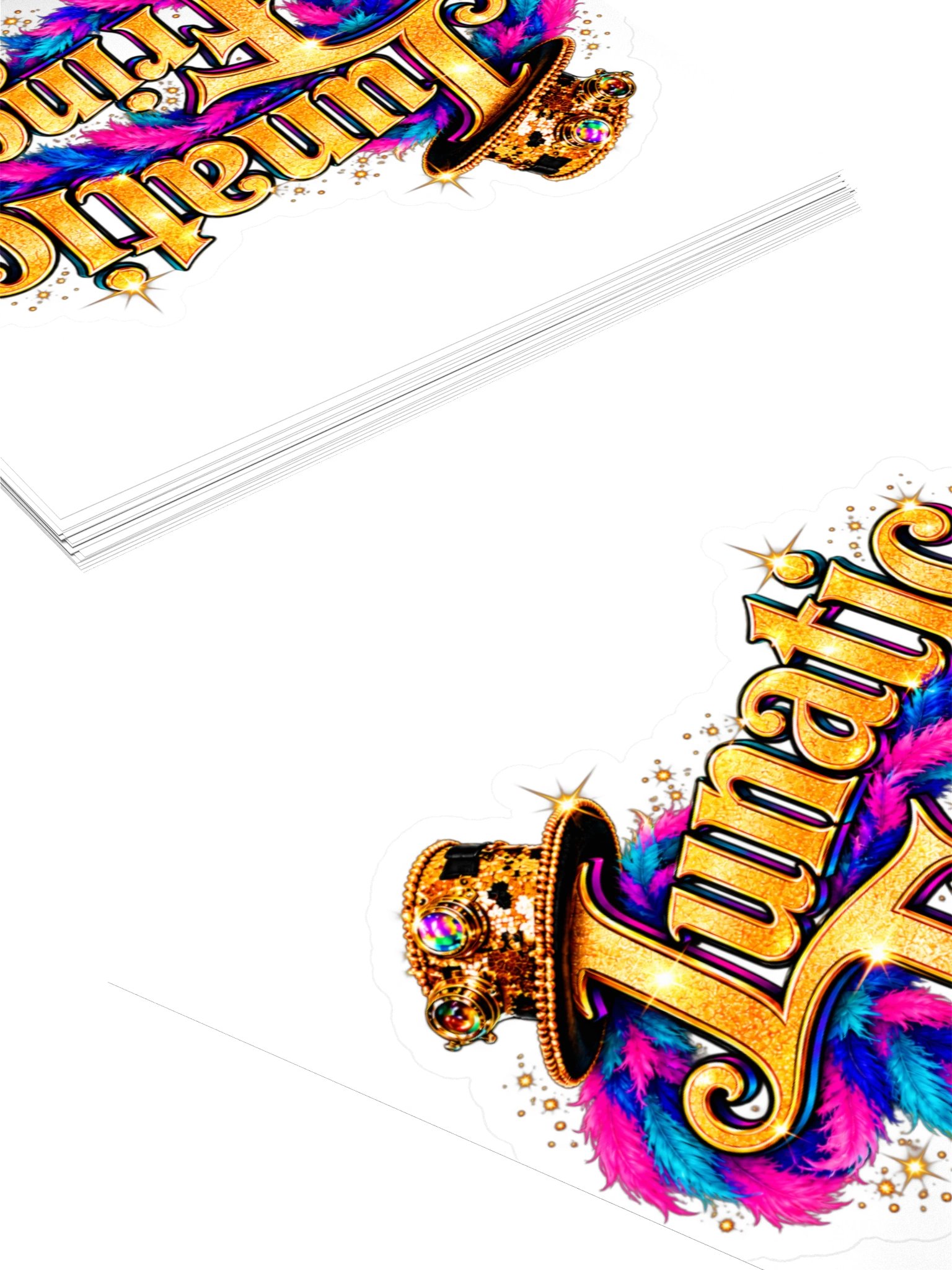 LUNATIC FRINGE STICKER product image (10)