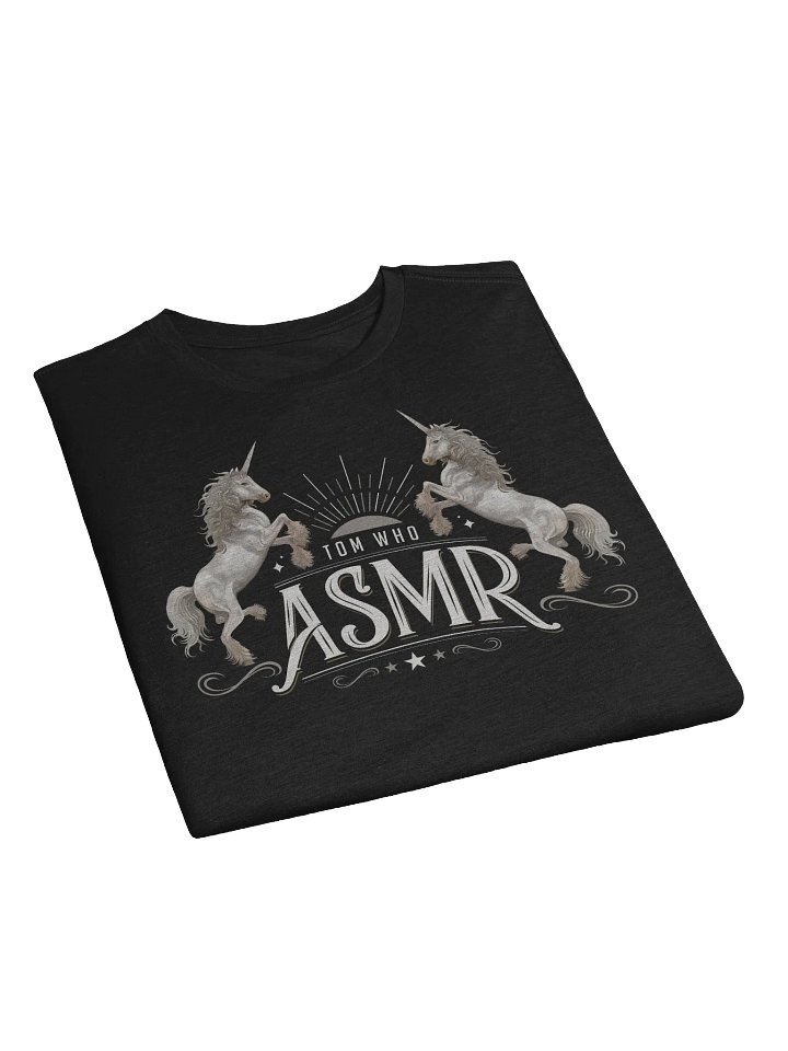 ASMR Unicorns / Dark Fitted Tee product image (2)