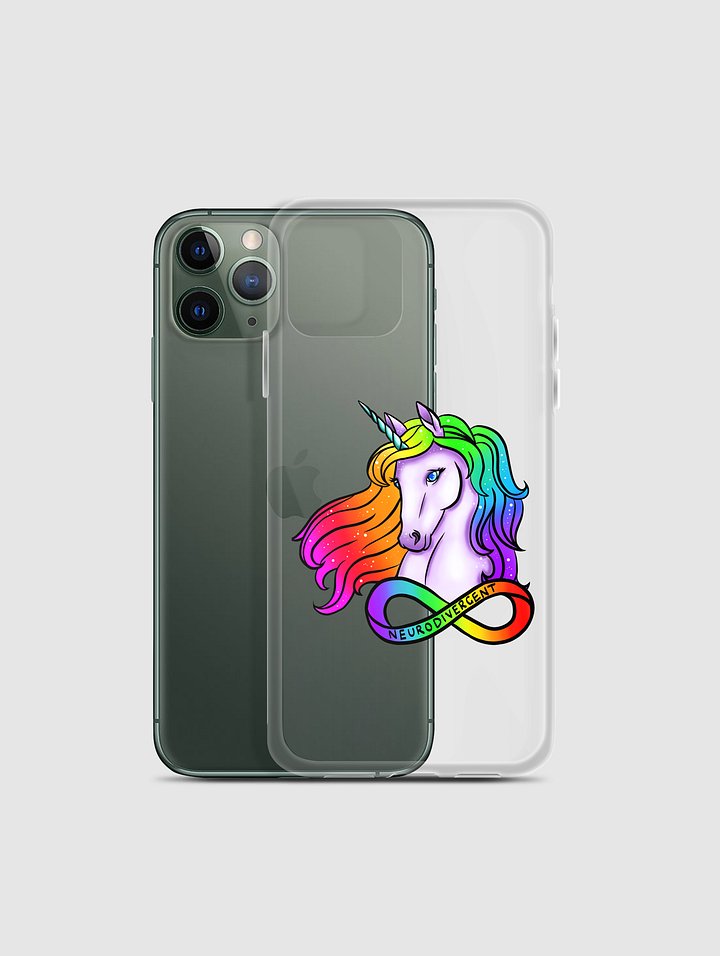 Neurodivergent unicorn iPhone Case product image (1)