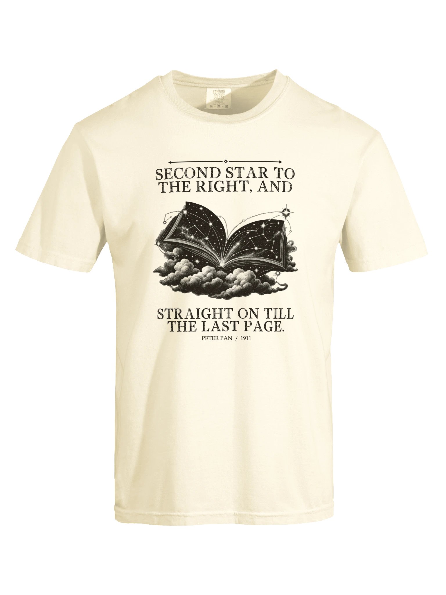 Second Star Right Straight On Till Last -- Peter Pan Tee (Light) product image (17)