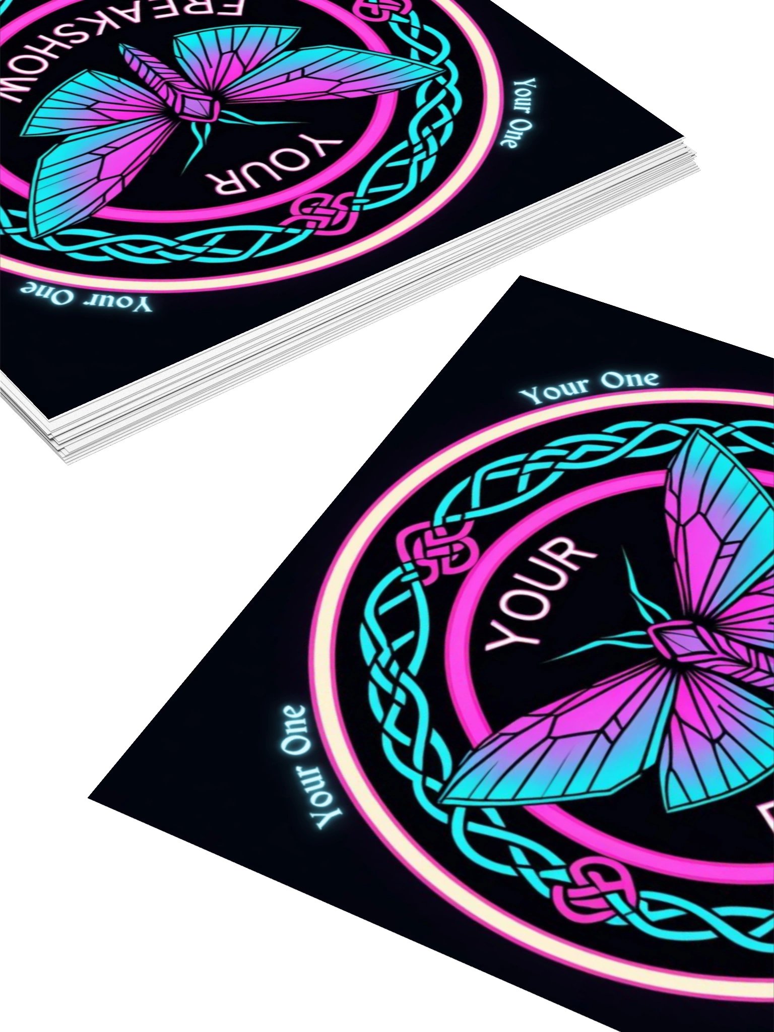 YourFreakshow The Celtic Moth Sticker! product image (7)