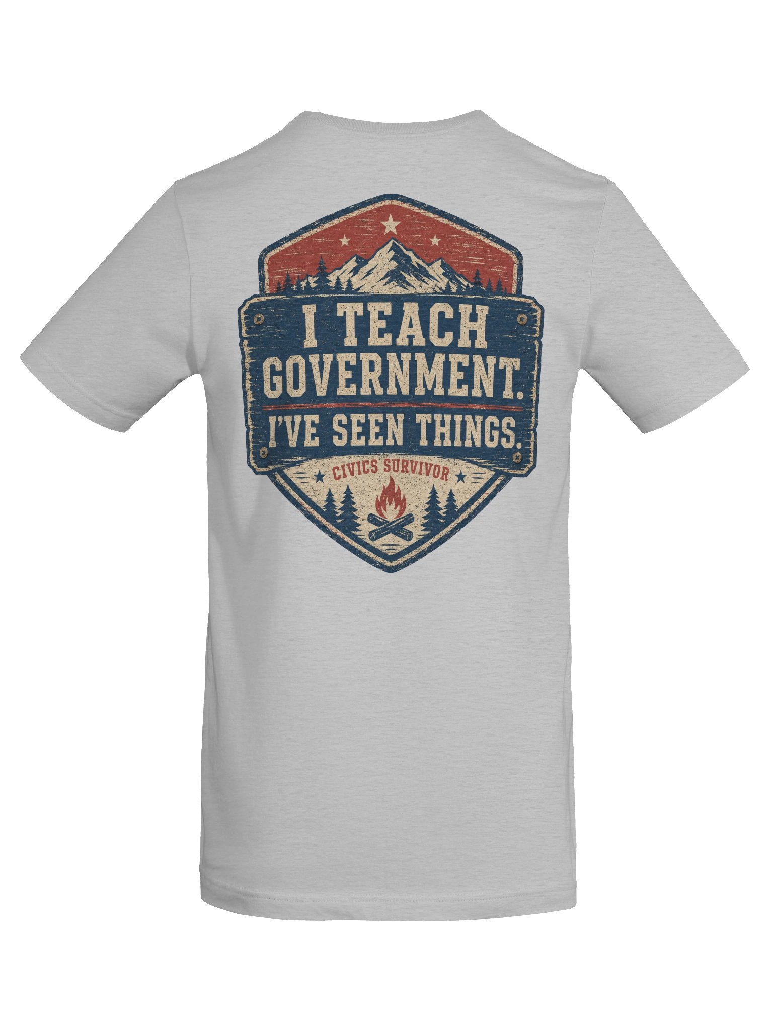 I Teach Government I’ve Seen Things T-Shirt product image (6)
