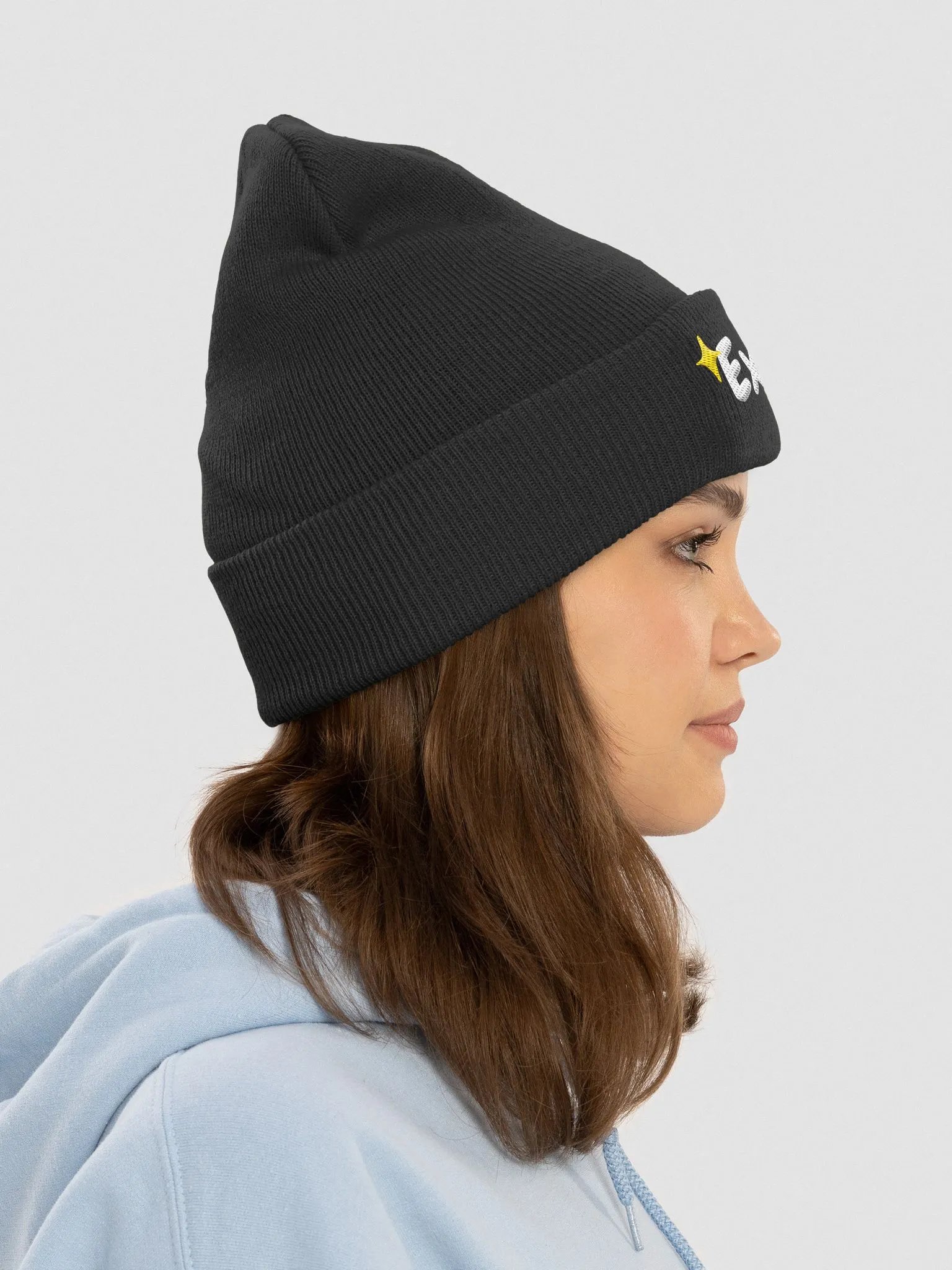 Existing Beanie | White Lettering product image (5)