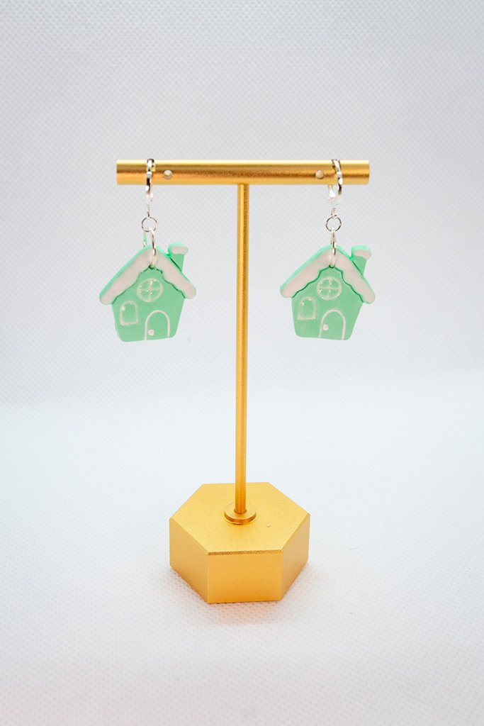 Pastel Gingerbread House: Green product image (1)