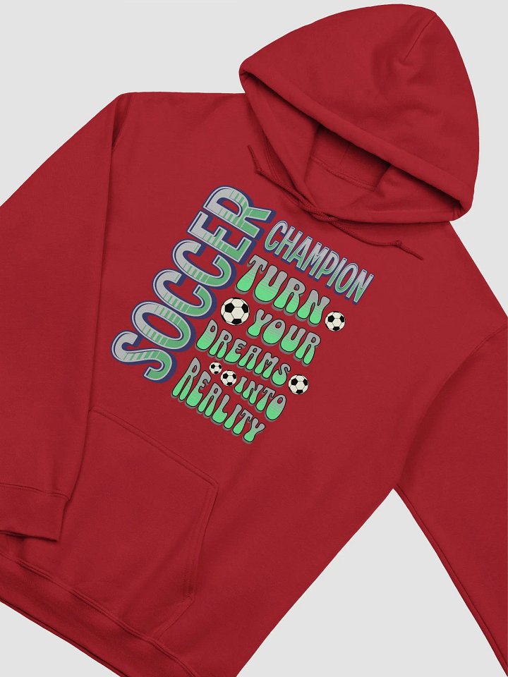 Soccer Champion Turn Your Dreams Into Reality Hoodie product image (23)