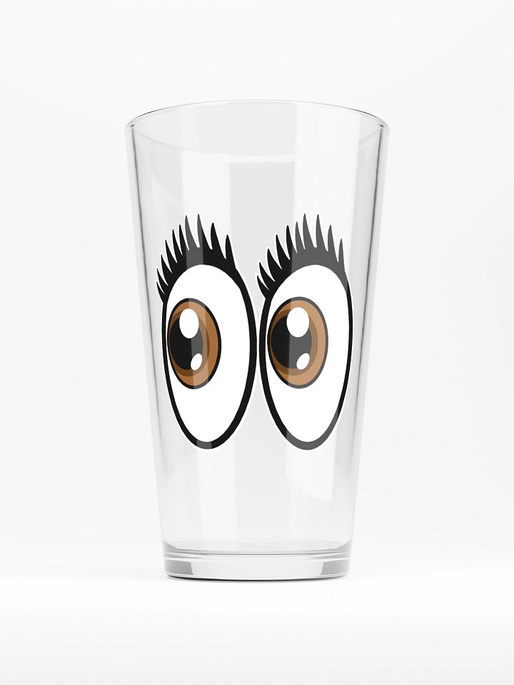 Eyes Pint Glass product image (1)