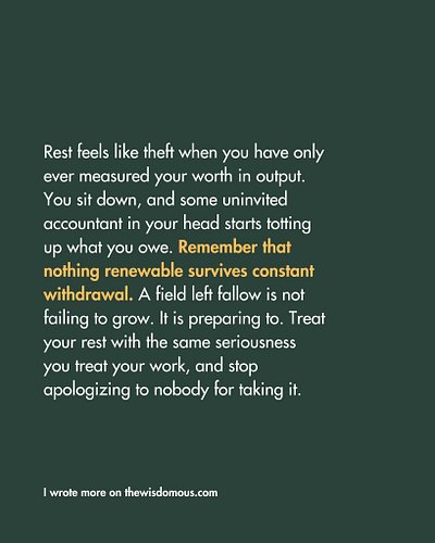 Nothing, nothing survives constant withdrawal.