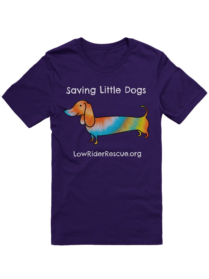 Tie-Dye Dachshund Saving Little Dogs T product image (8)