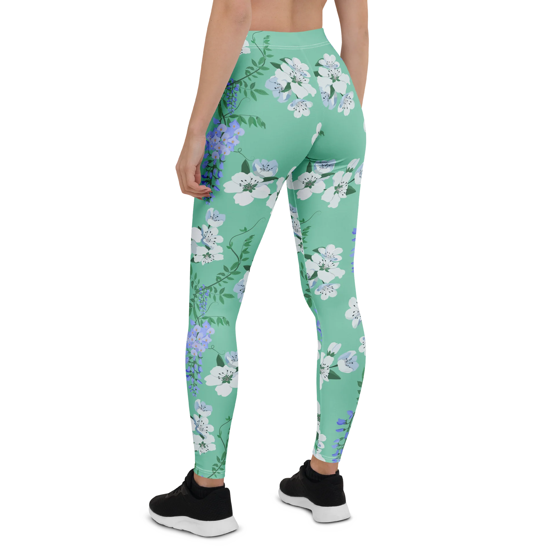 Cherry Blossom Flowers Leggings for Active Wear product image (2)