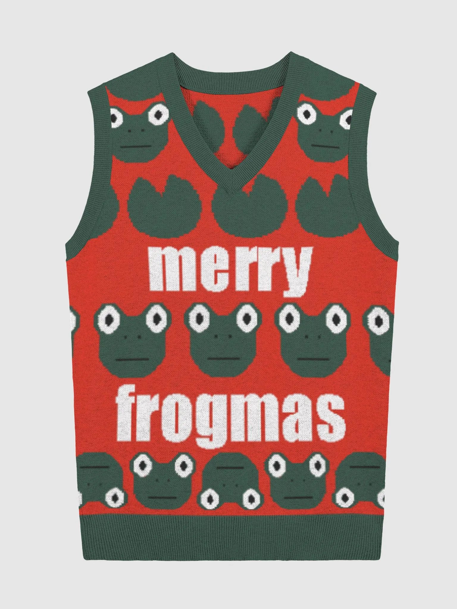 Ugly Frogmas Vest product image (1)