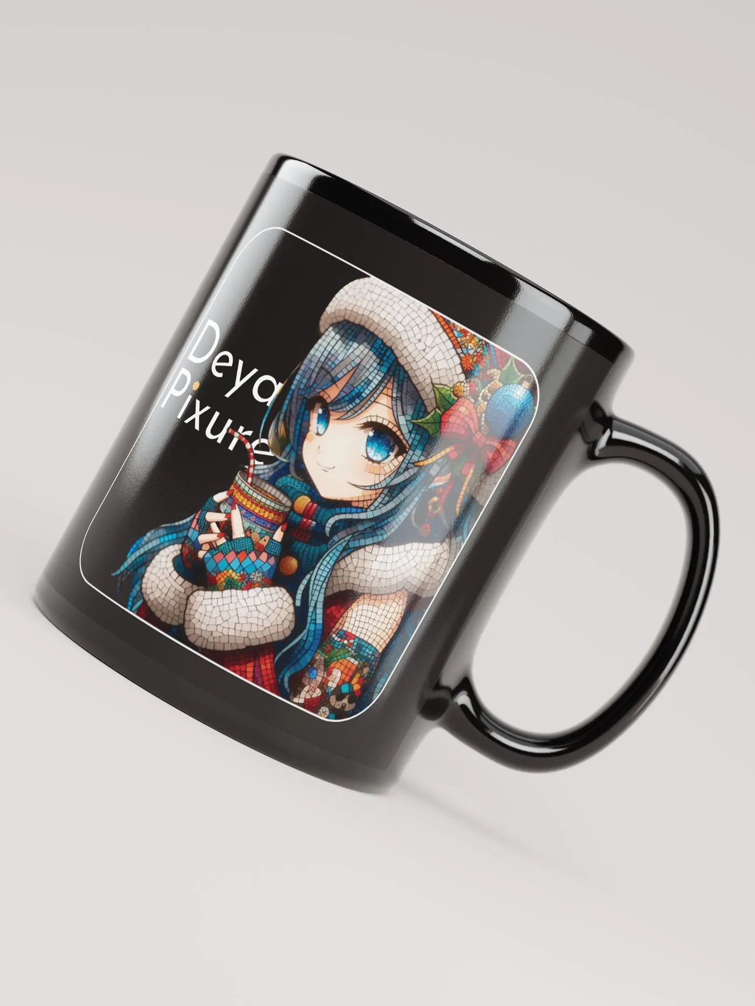 Festive Mosaic Winter Mug product image (8)