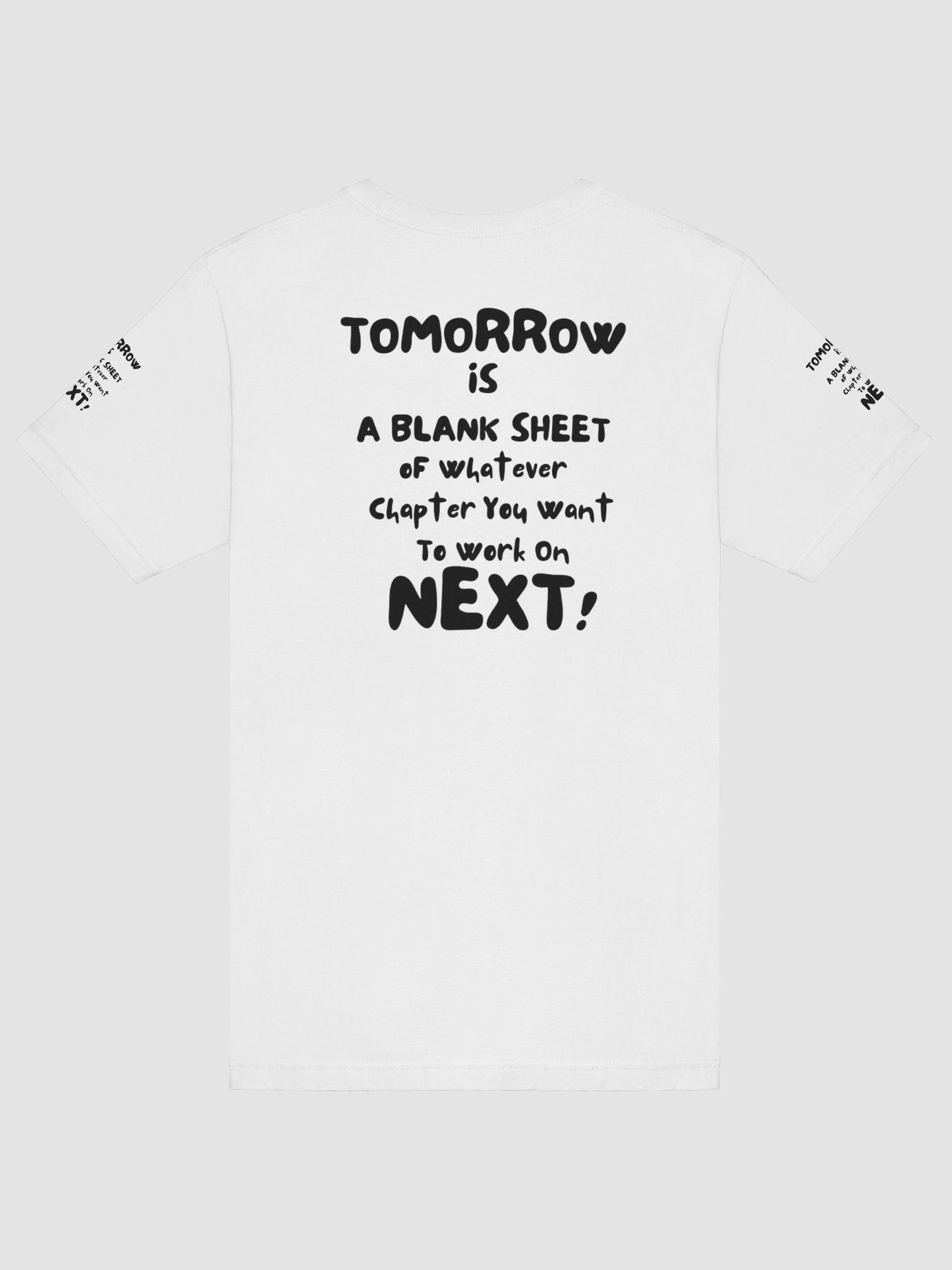 Blank Sheet Motivation T-Shirt product image (6)