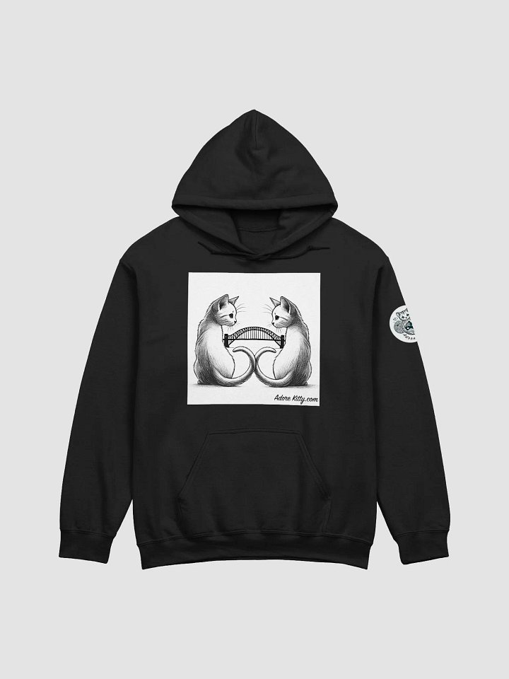 Bridge of Paws – The Coathanger, Sydney (Hoodie) (Sydney Harbour Bridge) product image (1)