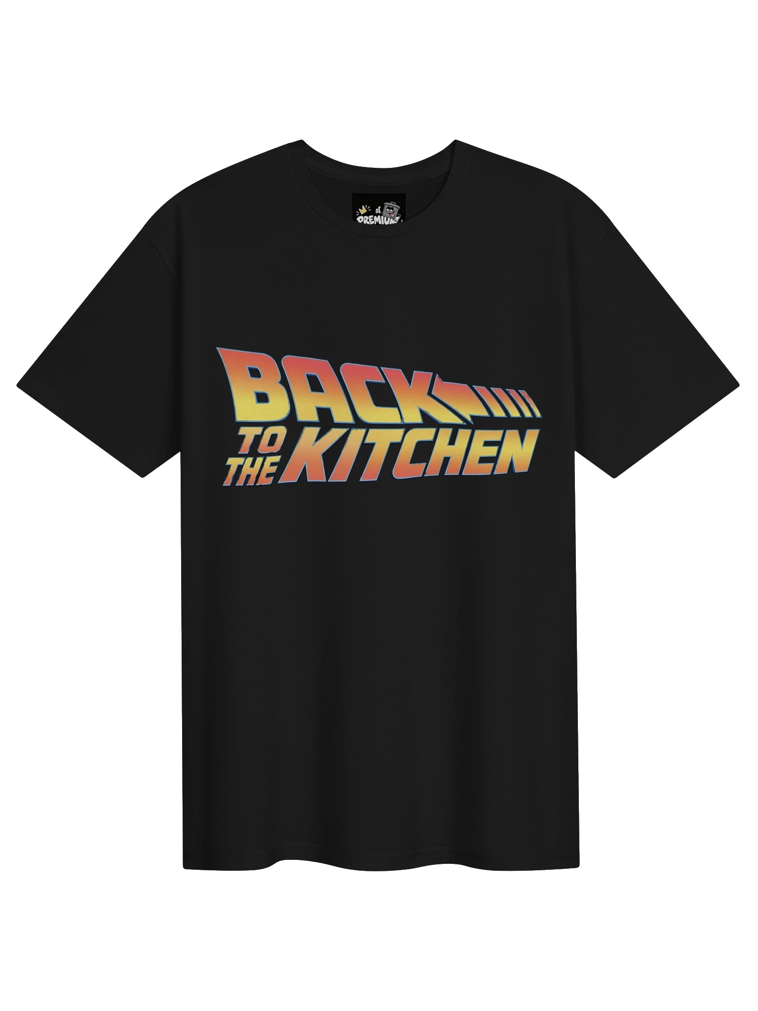 BACK TO THE KITCHEN T-SHIRT (BLACK) product image (1)