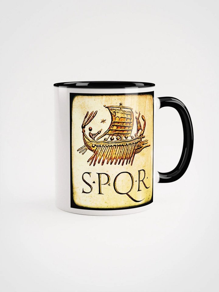 SPQR Galley Hercules Nemean Lion 1st Century BC, Coffee & Tea Mug product image (1)