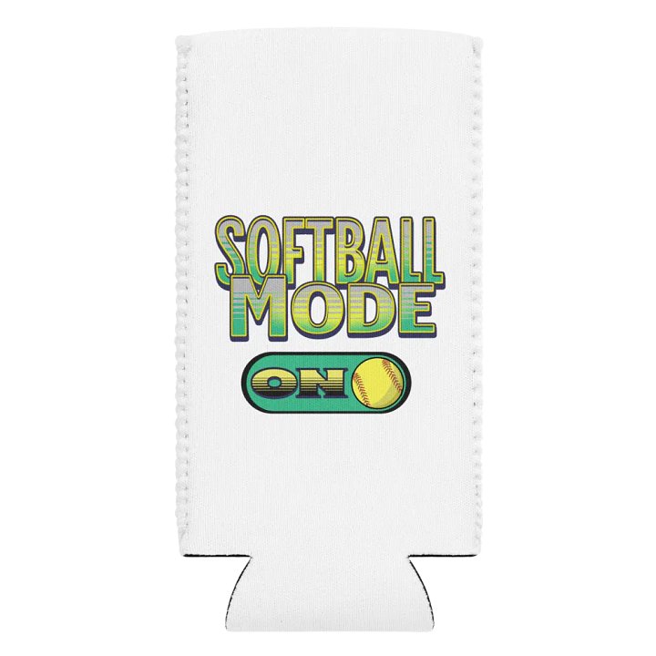 Softball Mode On Can Cooler product image (2)