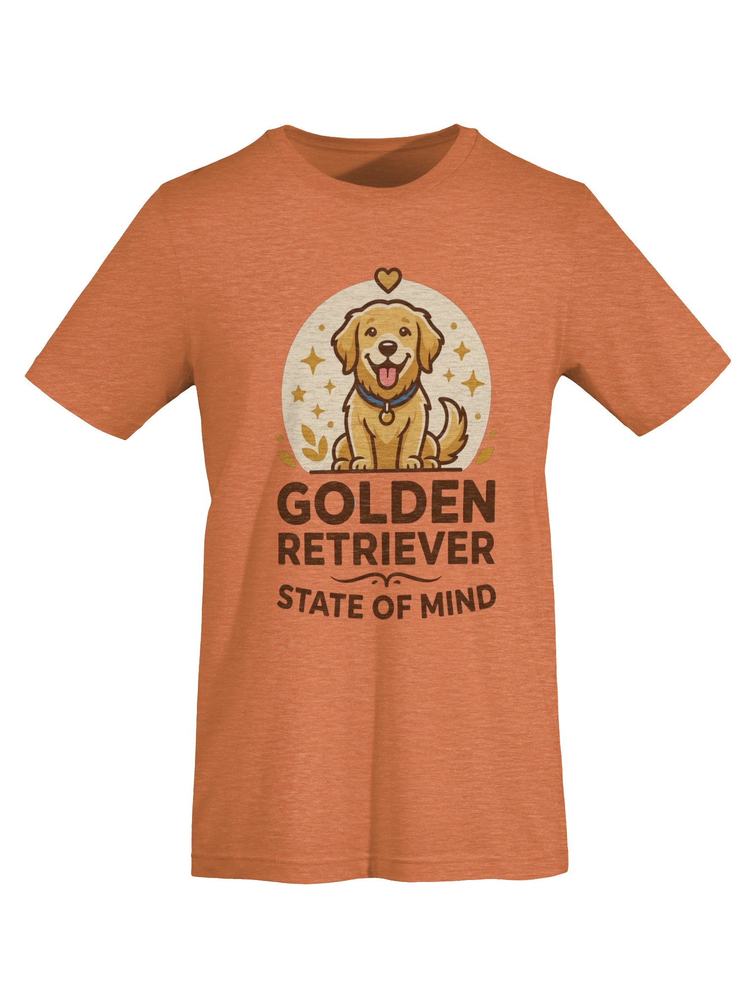 GOLDEN RETRIEVER STATE OF MIND T-SHIRT product image (26)