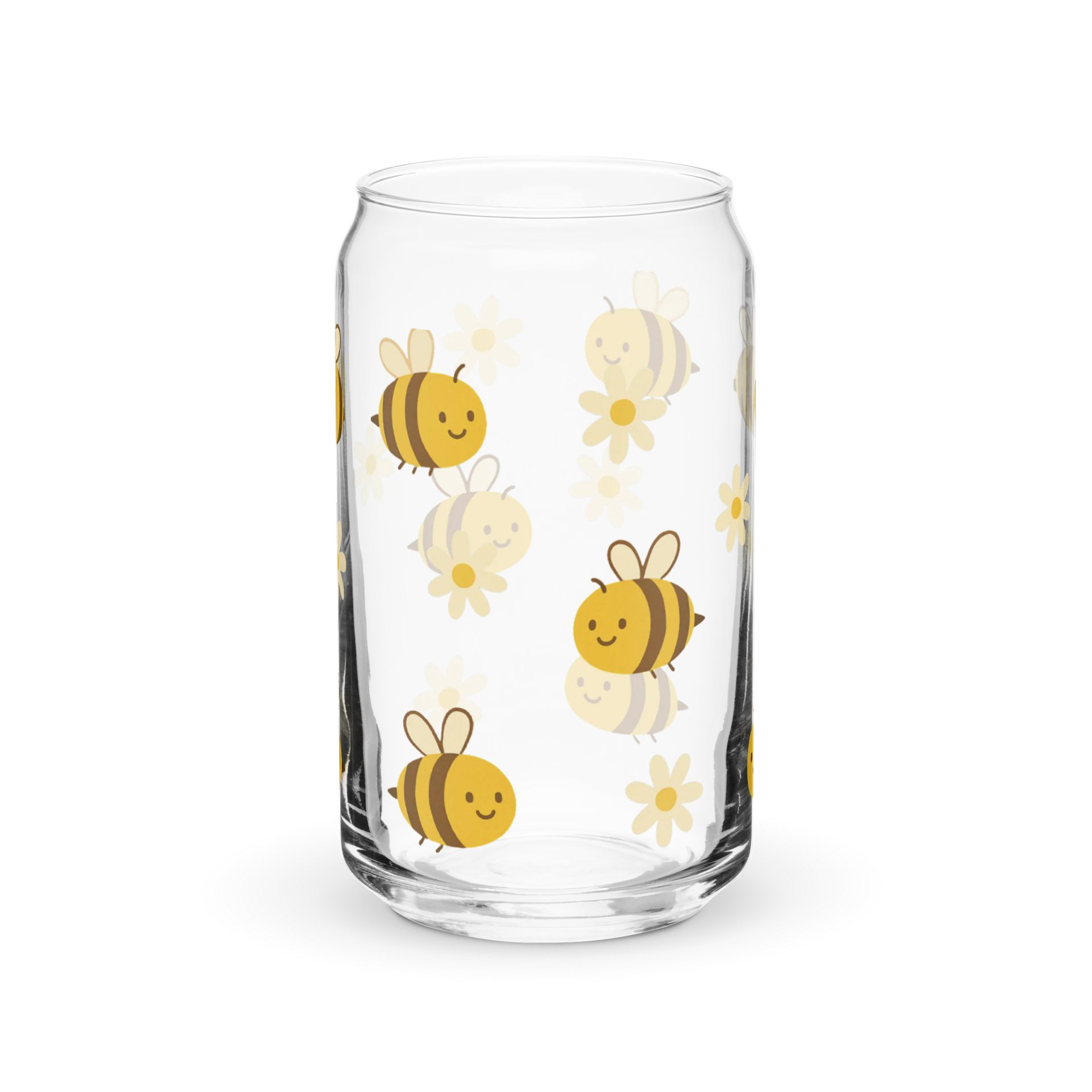 Buzzing Bee Can-Shaped Glass product image (2)