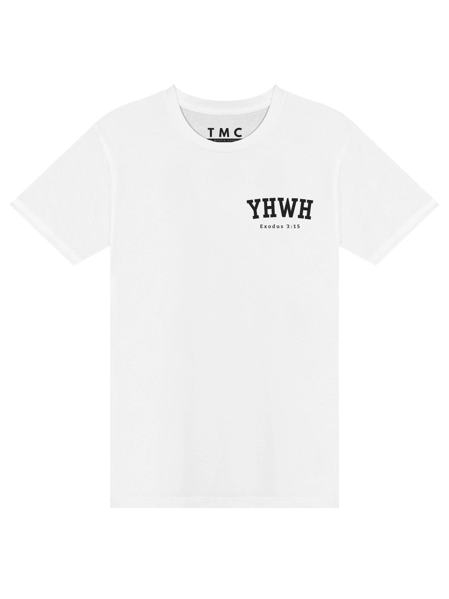 YHWH White T-shirt product image (1)