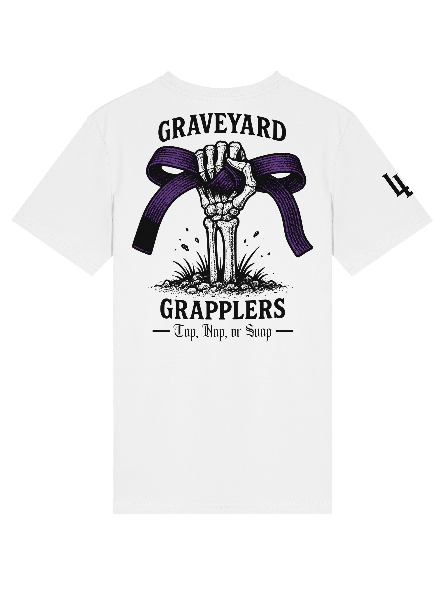 Graveyard Grapplers Ranked Tee | Purple Belt product image (1)