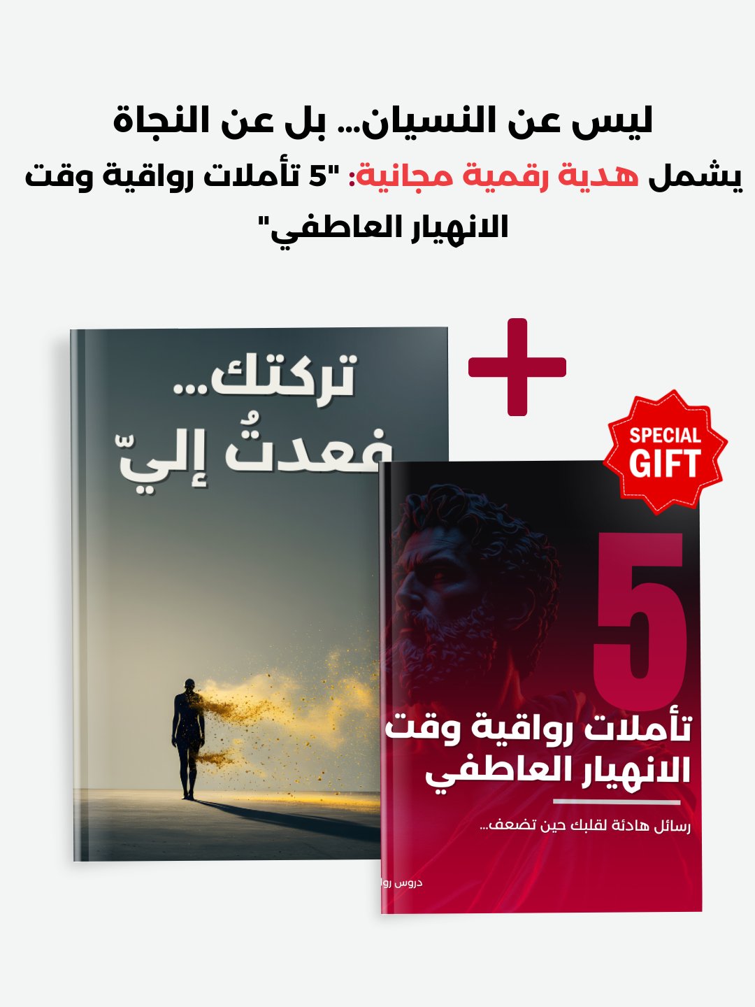 كتاب تركتك… فعدتُ إليّ | مع هدية رواقية مجانية product image (2)