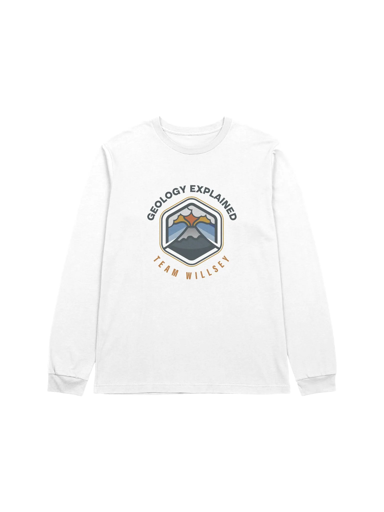 Volcanic Eruption Long Sleeve Tee product image (1)
