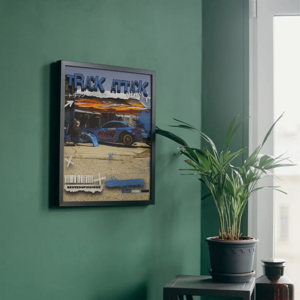 Track Attack - Concept Cover Print product image (6)