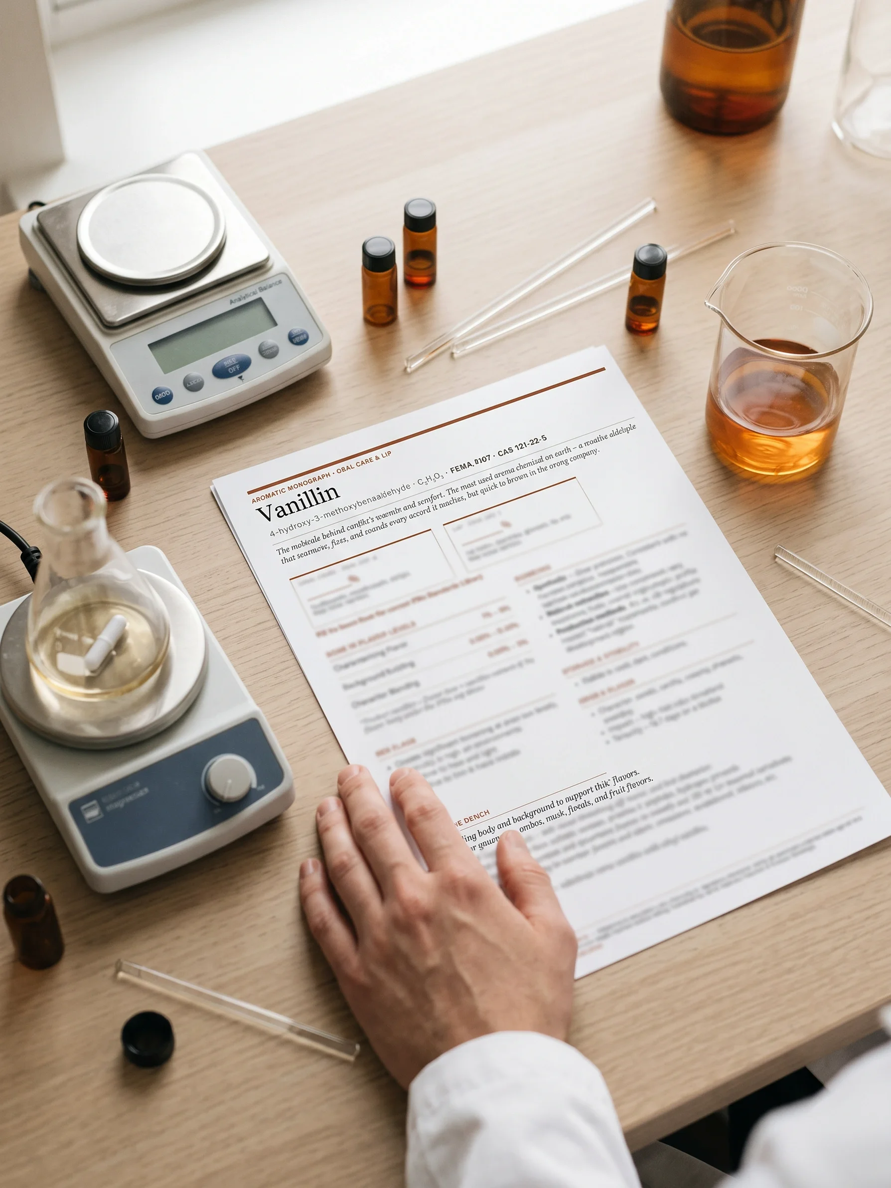 Vanillin — Oral Care & Lip Formulation Reference | Aromatic Monograph product image (2)