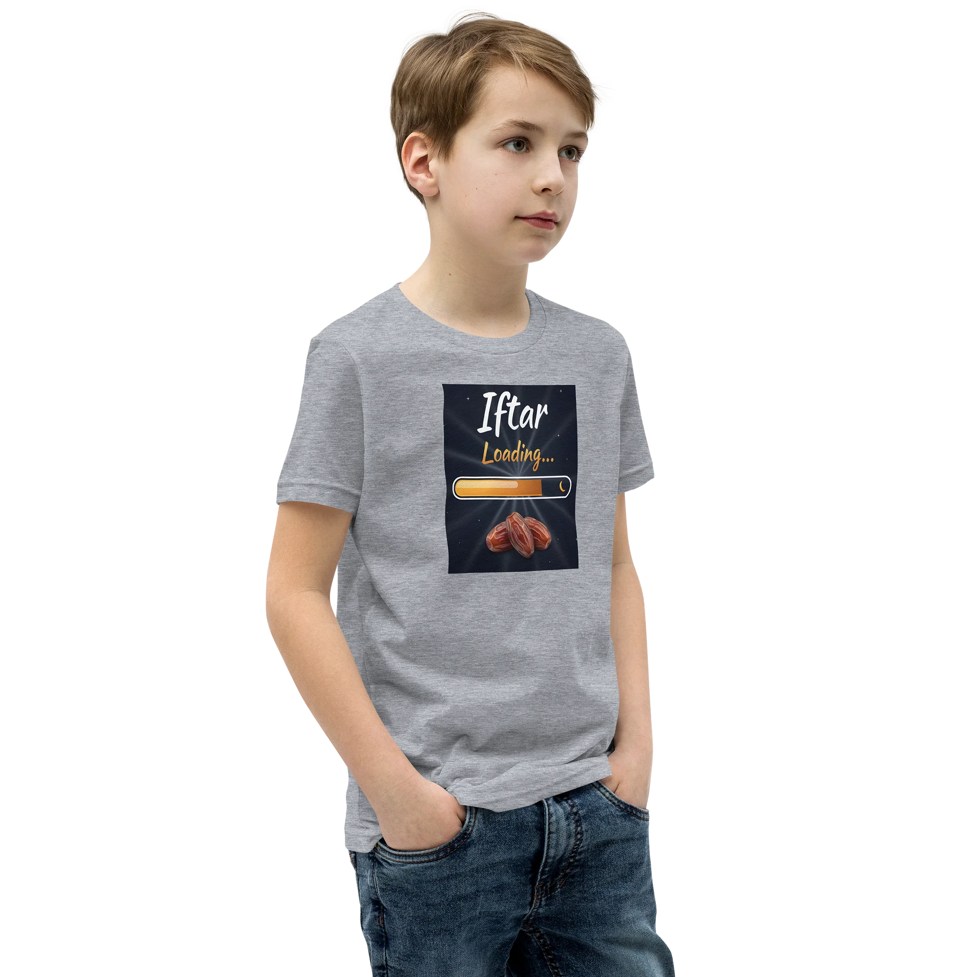 'Iftar Loading' Kids T-Shirt product image (2)