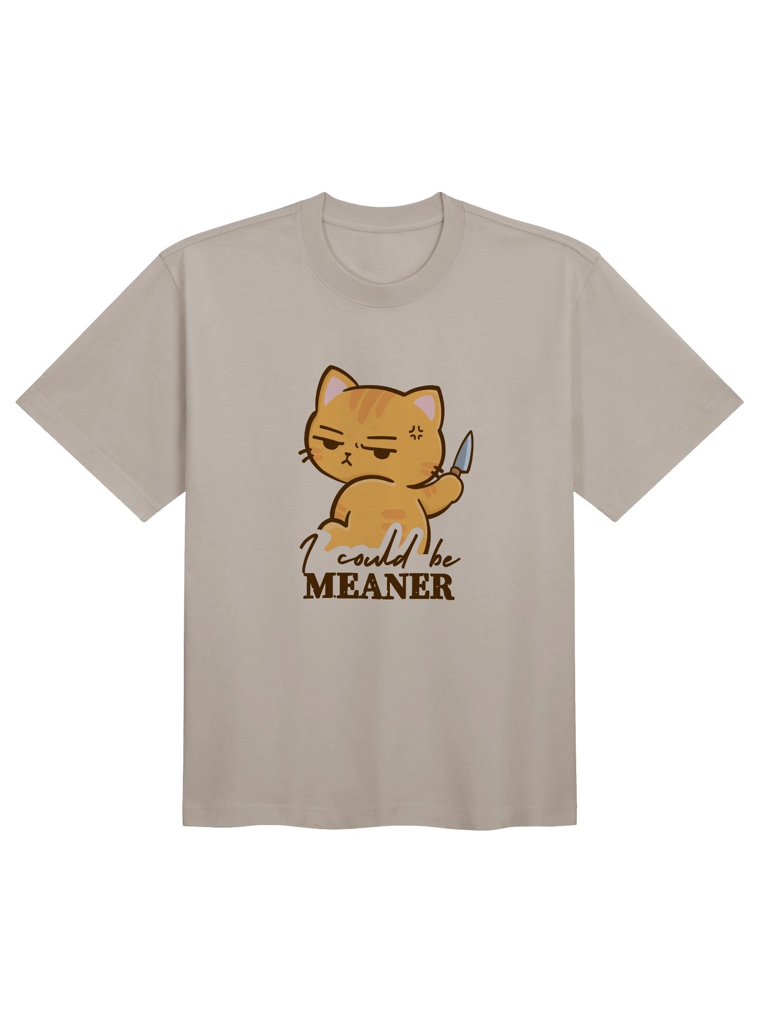 I Could Be Meaner Boxy Tee product image (2)