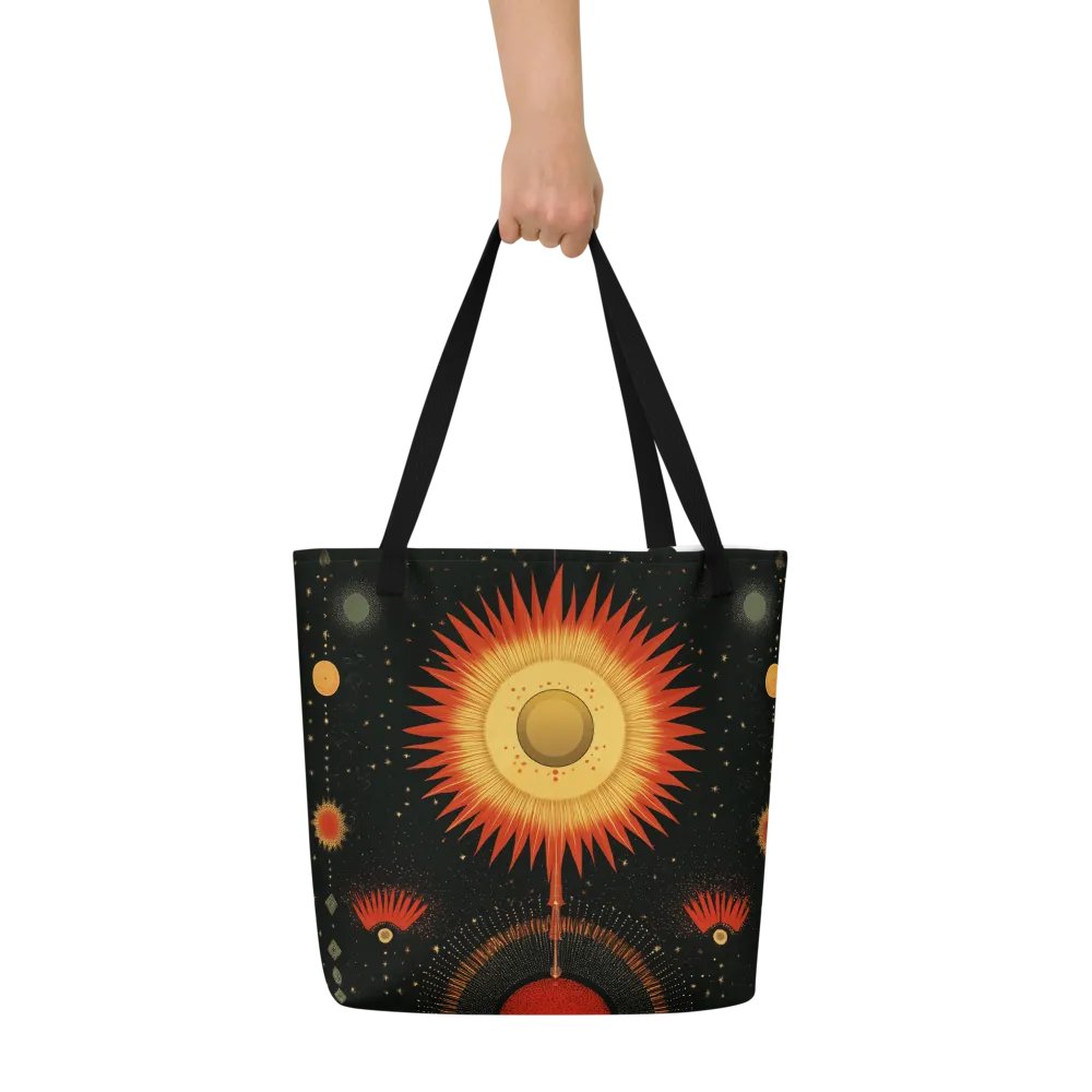 Sacred Patterns | All-Over Print Large Tote Bag w/ Pocket product image (6)