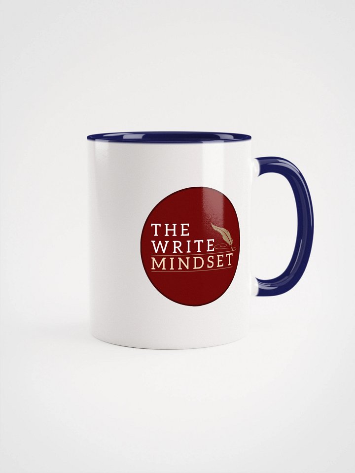 The Write Mindset Logo—Ceramic Mug with Color Inside (11 & 15oz) product image (4)