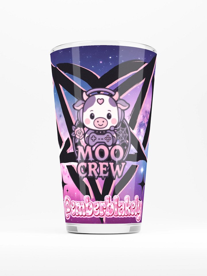 Galactic Moo Crew Shaker Pint Glass product image (1)