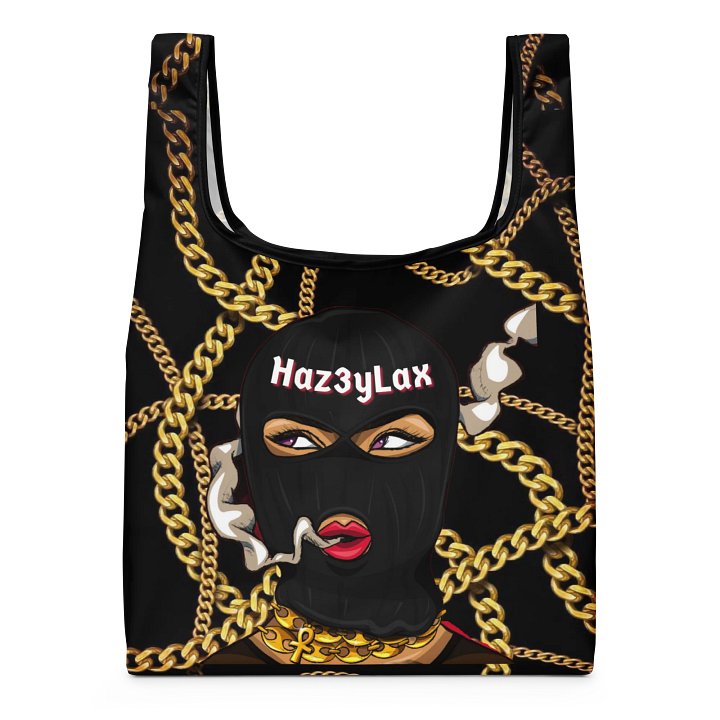 HAZ3YLAX Gold Chains Shopping Bag product image (1)