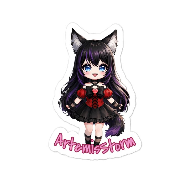 Chibi Artemis Vinyl Decals product image (1)