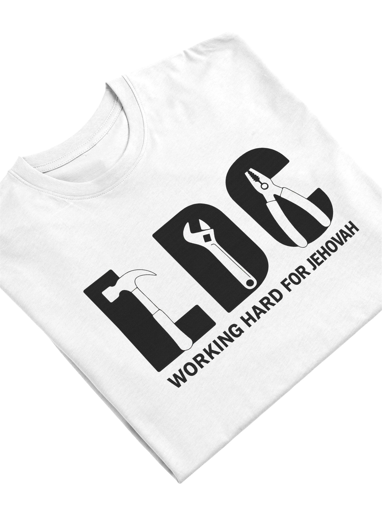 LDC Volunteer Tee – Heavyweight Cotton | Working Hard for Jehovah product image (10)