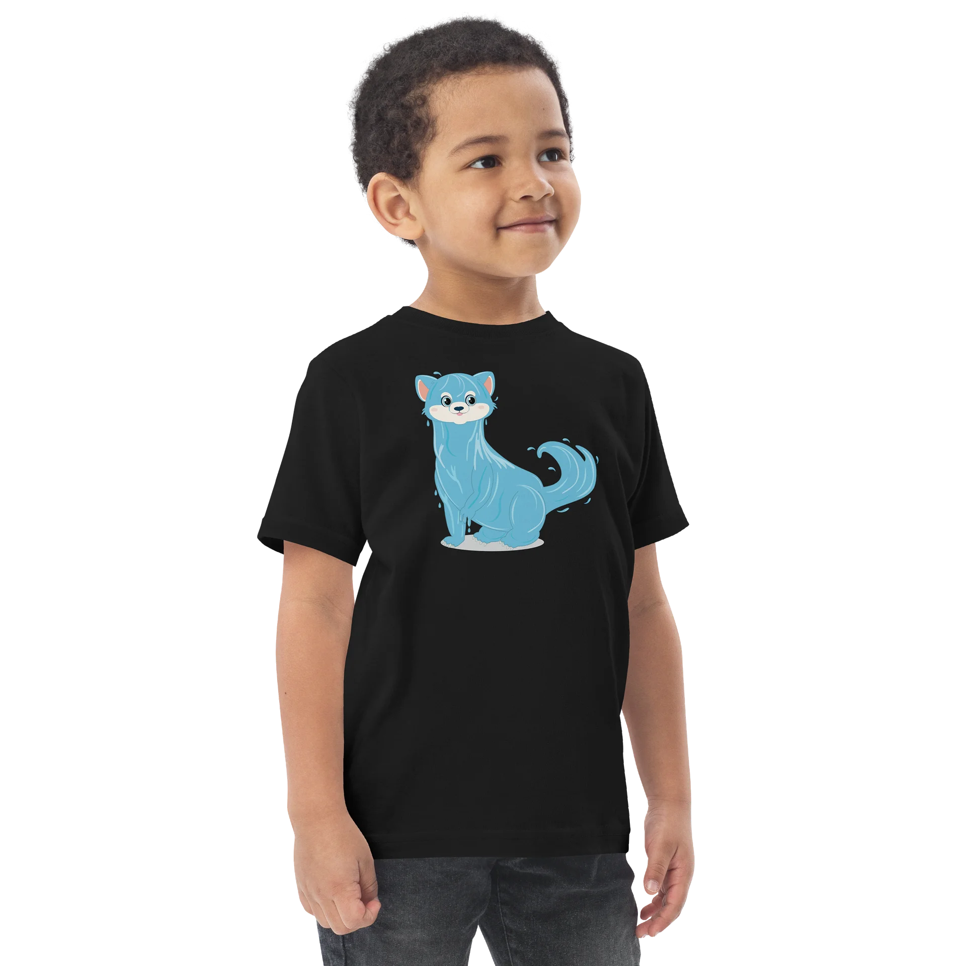 Wild Oddities Water Stoat Jersey T-Shirt product image (6)
