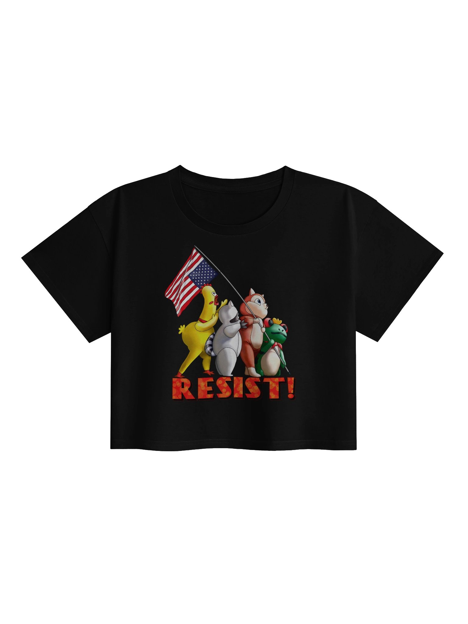 Resist! Crop Tee product image (2)