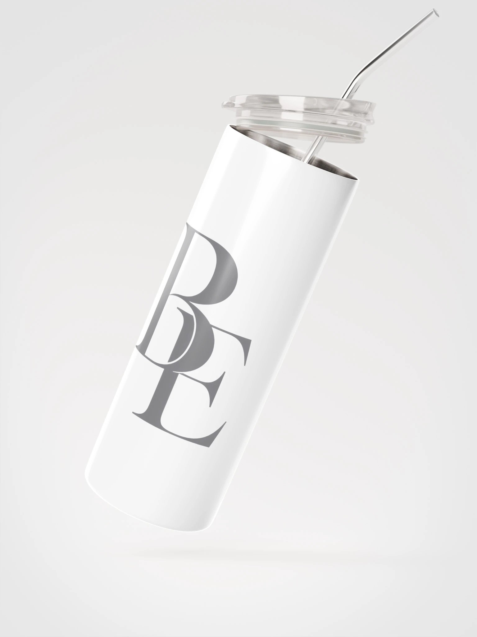 BALANCE ELEVATED Silver BE Monogram Tumbler product image (2)