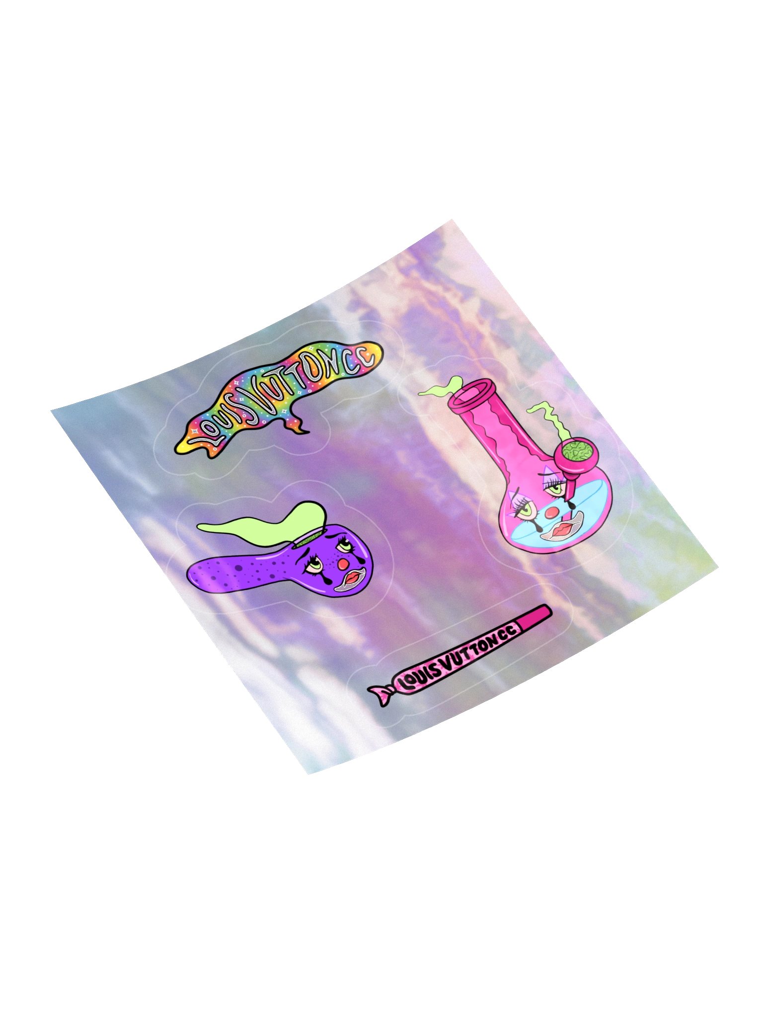 LouisVuttonCC Stoner Sticker Pack product image (4)