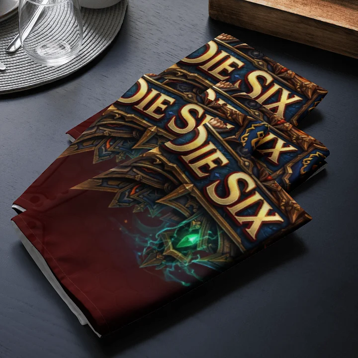 Three Die Six Napkins product image (2)