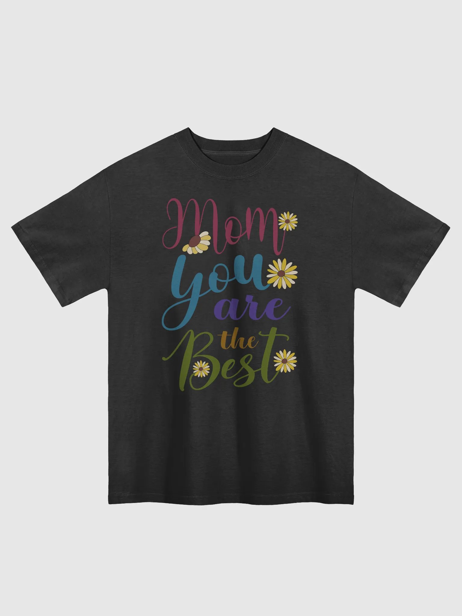 Mom, You are the Best - Faded T-Shirt product image (1)