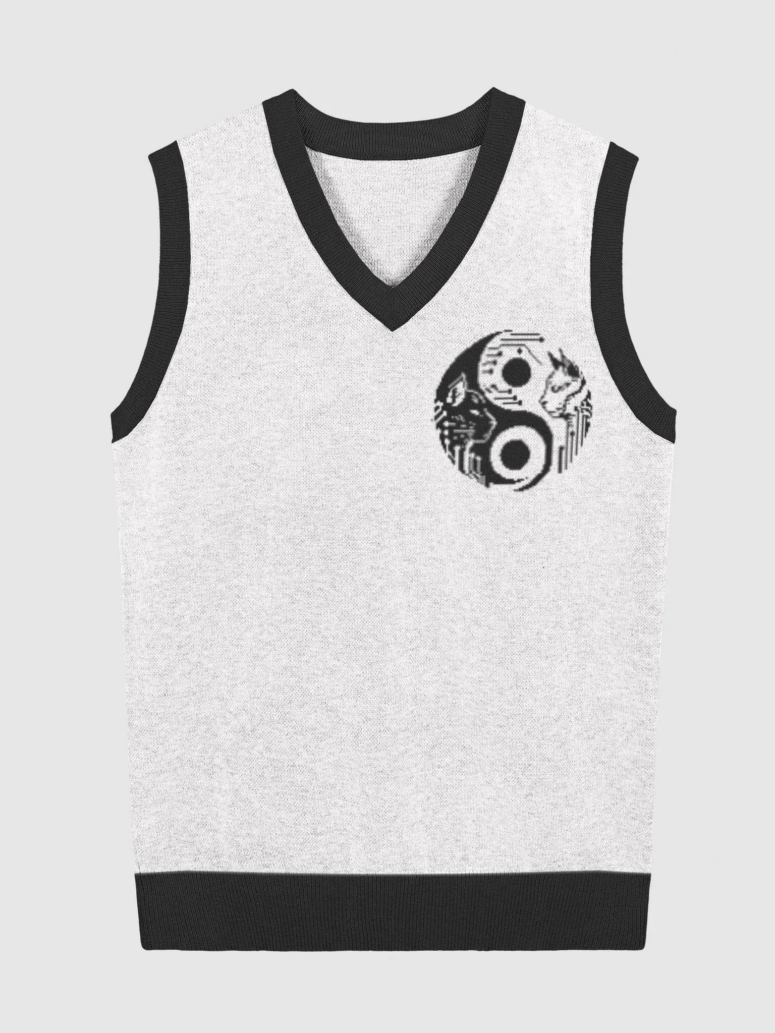 Knitted V-Neck Vest product image (5)