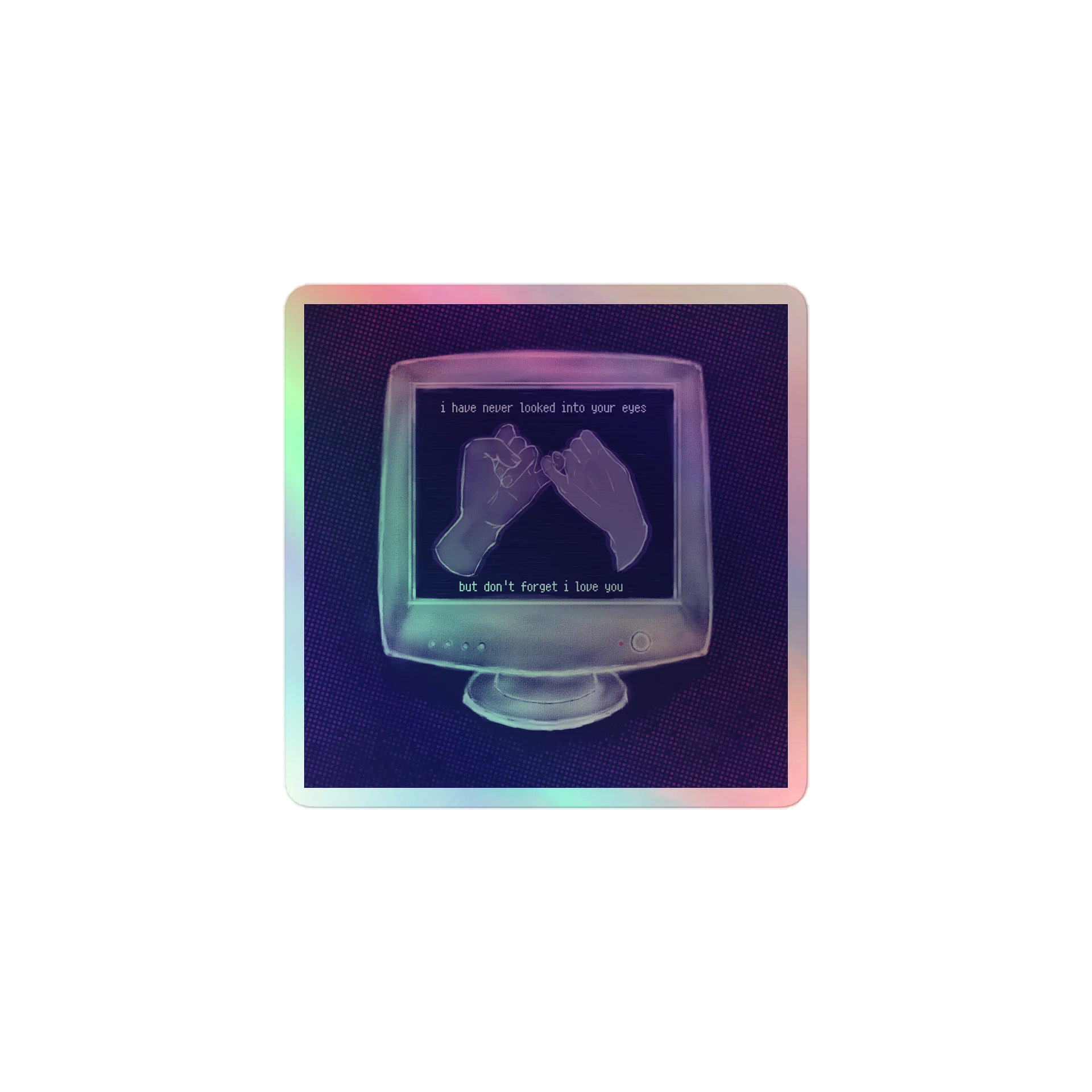Internet Friend Sticker (SHINY!) product image (1)
