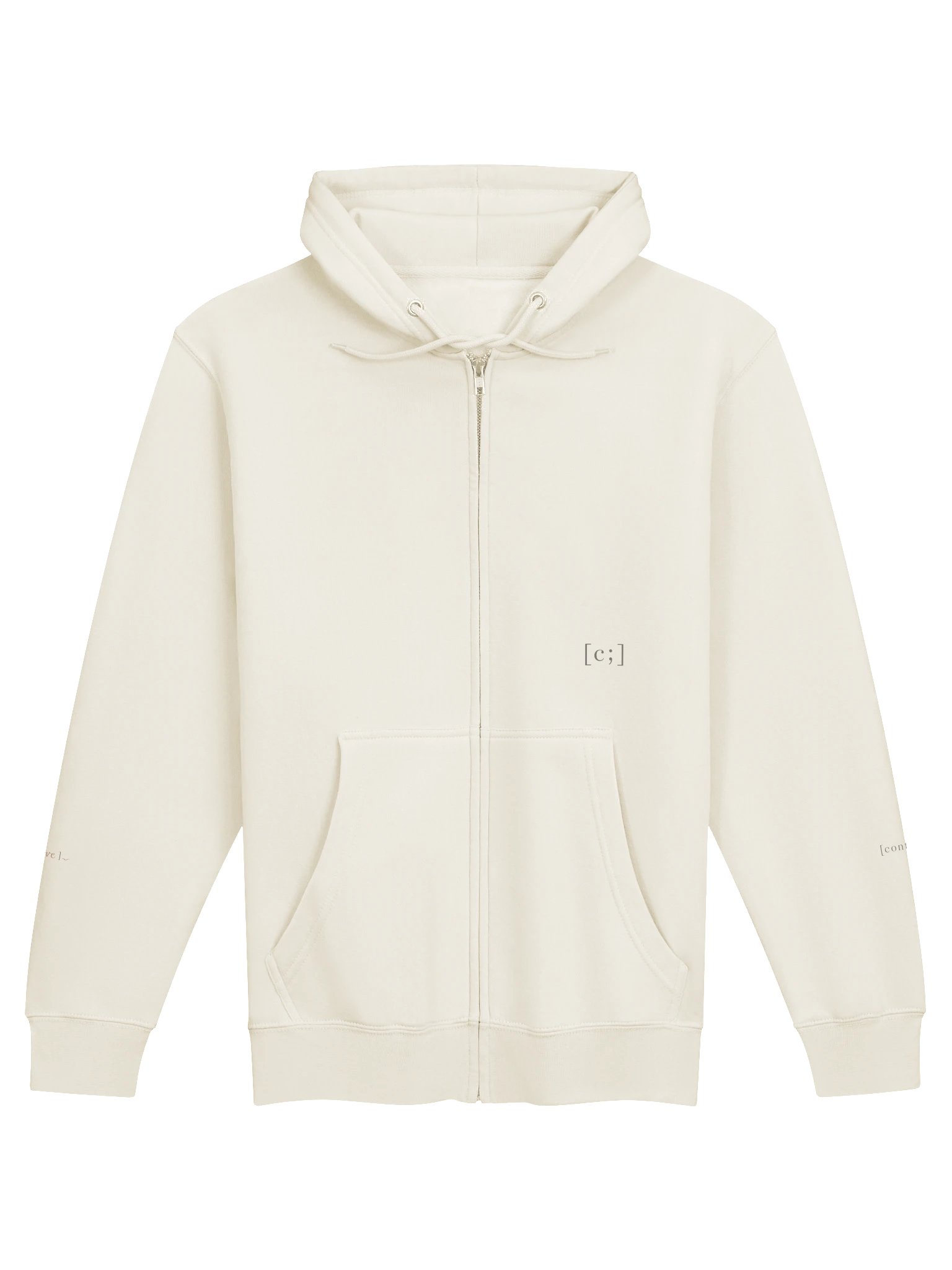 [c;L] Split Zip Hoodie / 003 product image (1)